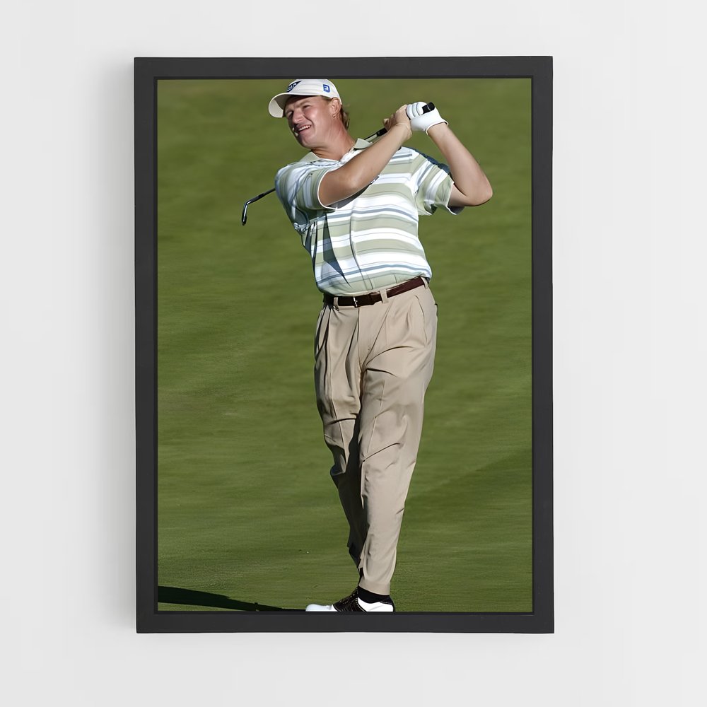 Poster Fairway en Rayures – affiche Golf (vue 2)